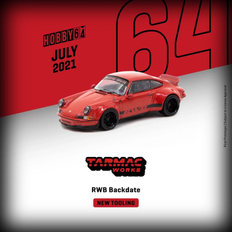 Chargez l&#39;image dans la visionneuse de la galerie, Porsche 911 RWB Backdate TARMAC WORKS 1:64
