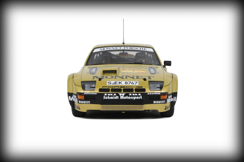 Laad de afbeelding in de Gallery-viewer, Porsche 924 CARRERA GT GR.4 GOUD W.ROHL ADAC RALLY HESSEN 1981 OTTOmobile 1:18
