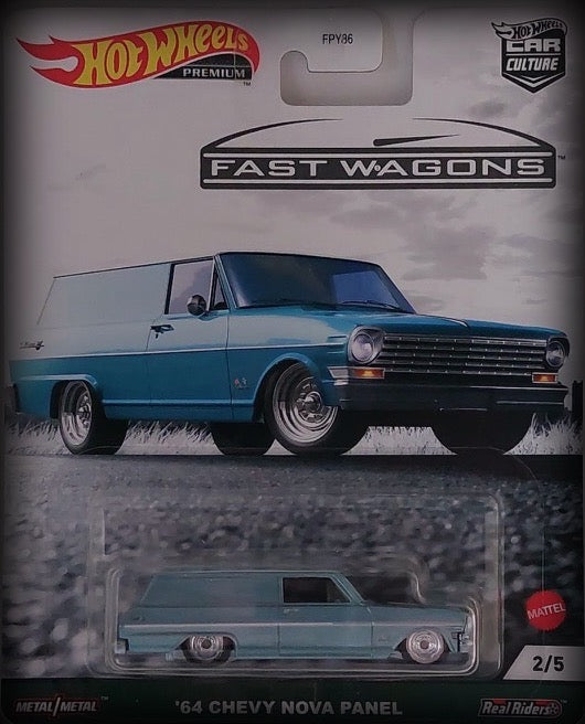 Chevy NOVA Panel 1964 HOT WHEELS 1:64