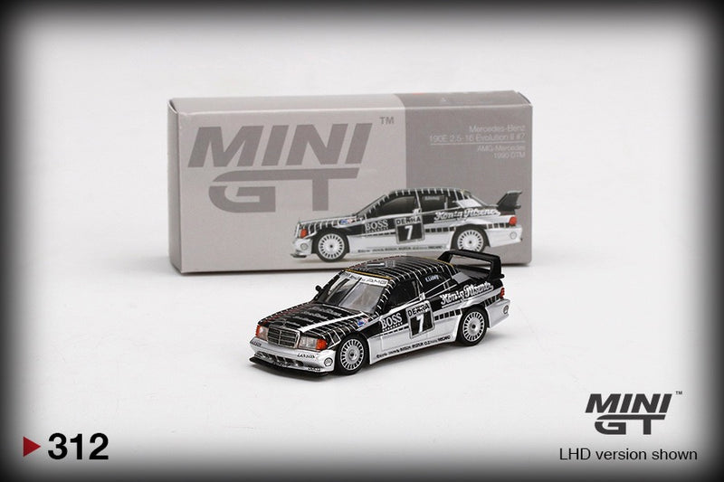 Load image into Gallery viewer, Mercedes-Benz 190E 2.5-16 Evolution II #7 AMG Mercedes 1990 DTM (LHD) MINI GT 1:64
