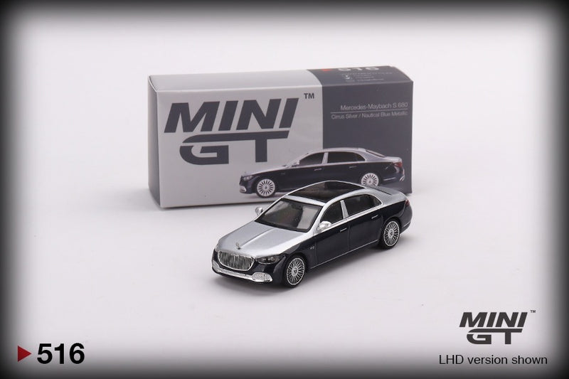 Laad de afbeelding in de Gallery-viewer, Mercedes-Maybach S680 (RHD) MINI GT 1:64
