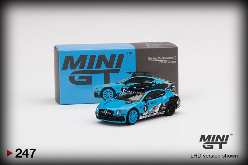 Load image into Gallery viewer, Bentley Continental GT GP Ice Race 2020 (LHD) MINI GT 1:64
