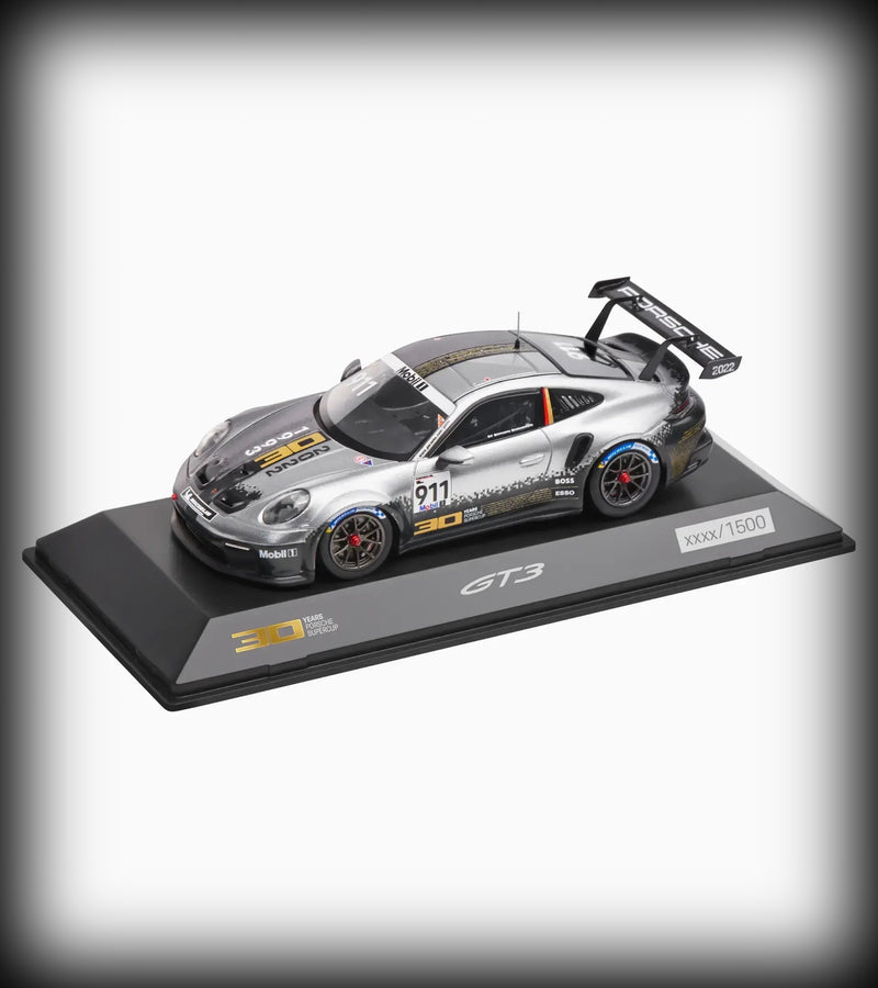Load image into Gallery viewer, Porsche 911 GT3 CUP #911 30Y SUPERCUP - LIMITED EDITION 1500 pieces - PORSCHE DEALERMODEL 1:43
