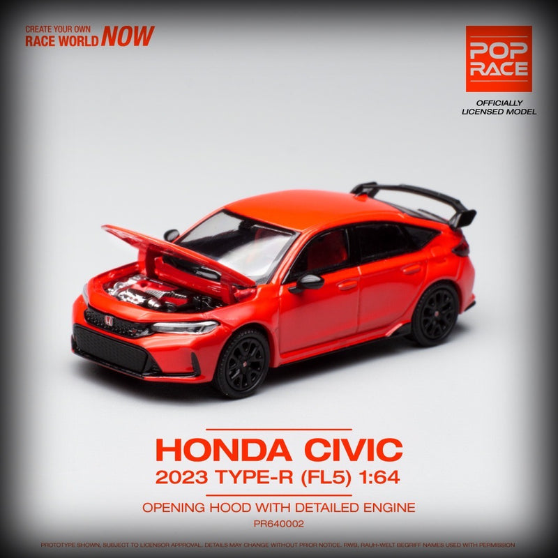 Chargez l&#39;image dans la visionneuse de la galerie, Honda Civic Type R FL5 POP RACE 1:64
