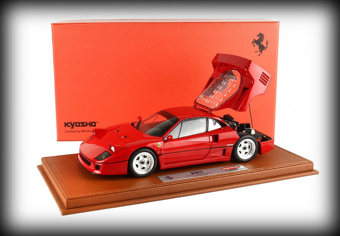 Ferrari F40 Valeo S N 79883 Personal Car Gianni Agnelli with display case (LIMITED EDITION 300 pièces) BBR Models 1:18