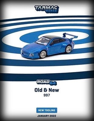 Chargez l&#39;image dans la visionneuse de la galerie, Porsche Old &amp; New 997 TARMAC WORKS 1:64
