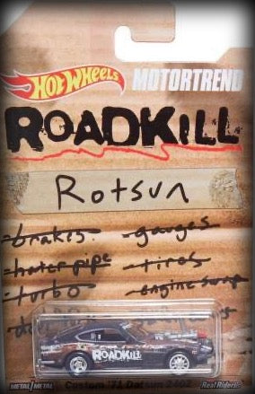 Datsun 240Z 1971 Rotsun Roadkill HOT WHEELS 1:64