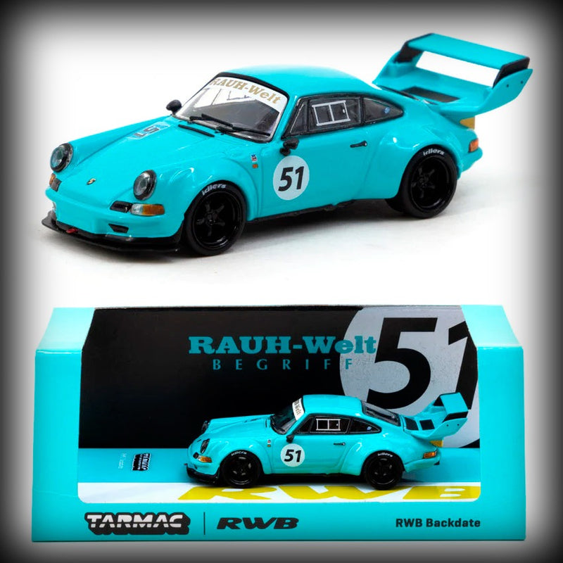 Load image into Gallery viewer, Porsche RWB Backdate Nr.51 TARMAC WORKS 1:64
