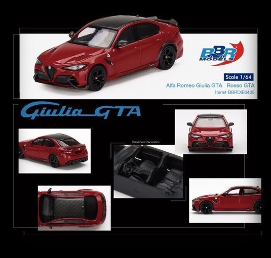 Alfa Romeo Giulia GTA BBR Models 1:64