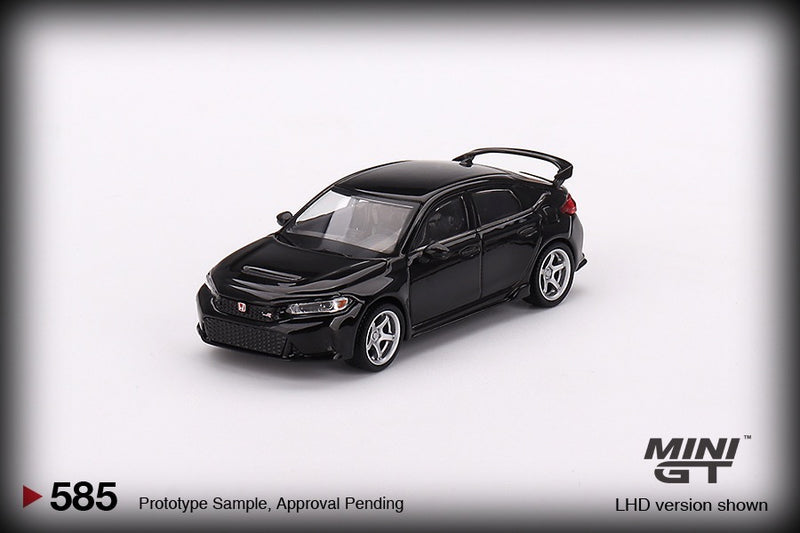 Chargez l&#39;image dans la visionneuse de la galerie, Honda Civic Type R Crystal 2023 With Advan GT Wheel (LHD) MINI GT 1:64
