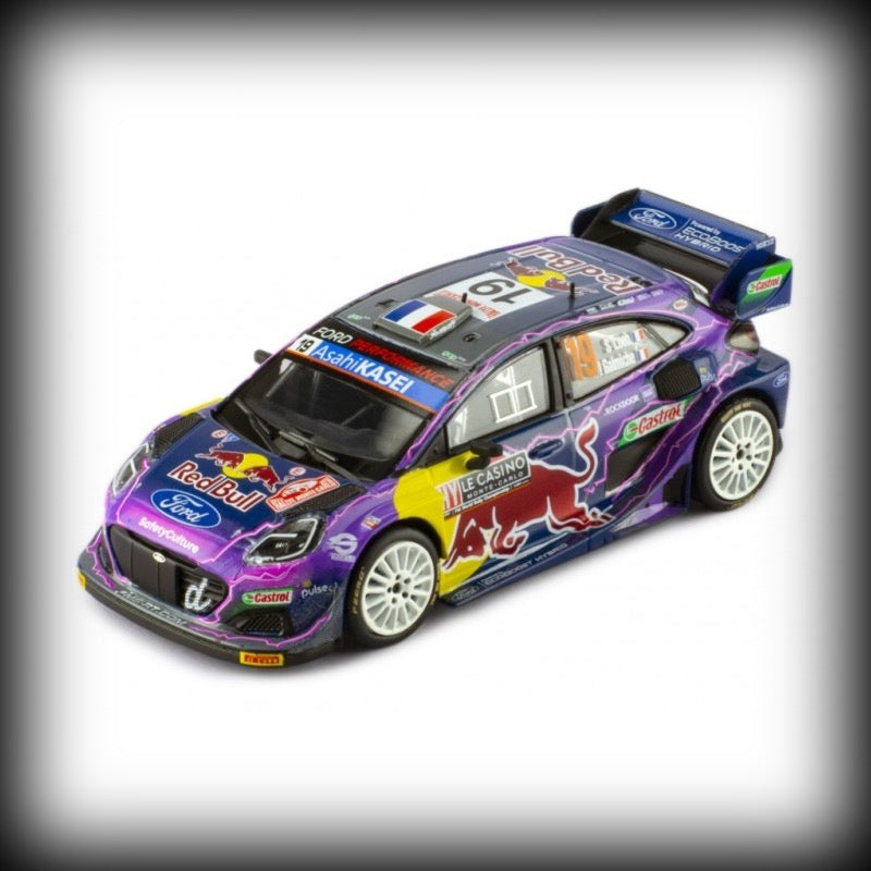 Chargez l&#39;image dans la visionneuse de la galerie, Ford PUMA Rally1 Monte Carlo 2022 S.Loeb Nr.19 IXO 1:43
