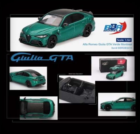 Alfa Romeo Giulia GTA BBR-modellen 1:64