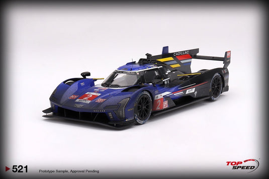 Cadillac V-Series R #2 Le Mans 24 HRS Post-Race Weathered 2023 TOP SPEED 1:18
