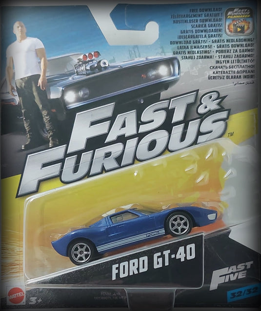 Ford GT-40 HOT WHEELS 1:55