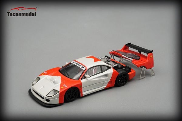 Load image into Gallery viewer, Ferrari F40 LM PRESS VERSION 1996 White/Red TECNOMODEL 1:64
