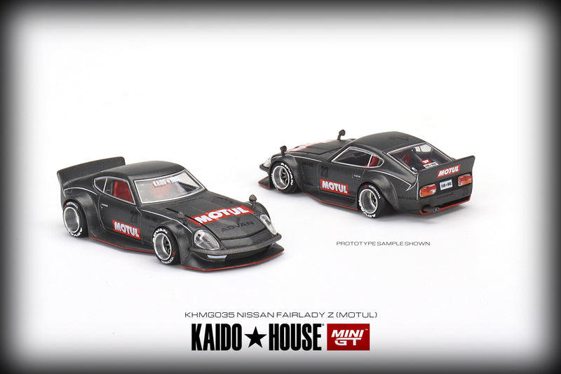 Load image into Gallery viewer, Datsun Fairlady Z Motul Z V1 MINI GT 1:64
