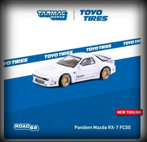 Pandem Mazda RX7 FC3S TARMAC WORKS 1:64