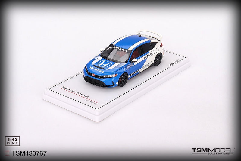 Laad de afbeelding in de Gallery-viewer, Honda CIVIC TYPE R #3 PACE CAR 2023 TSM Models 1:43

