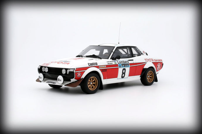 Toyota CELICA RA21 WHITE RAC RALLY 1977 (LIMITED EDITION 2000 pieces) OTTOmobile 1:18