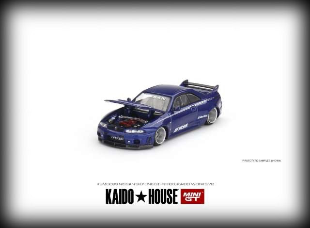 Laad de afbeelding in de Gallery-viewer, Kaido House Nissan Skyline GT-R (R33) Kaido Works V2 MINI GT 1:64
