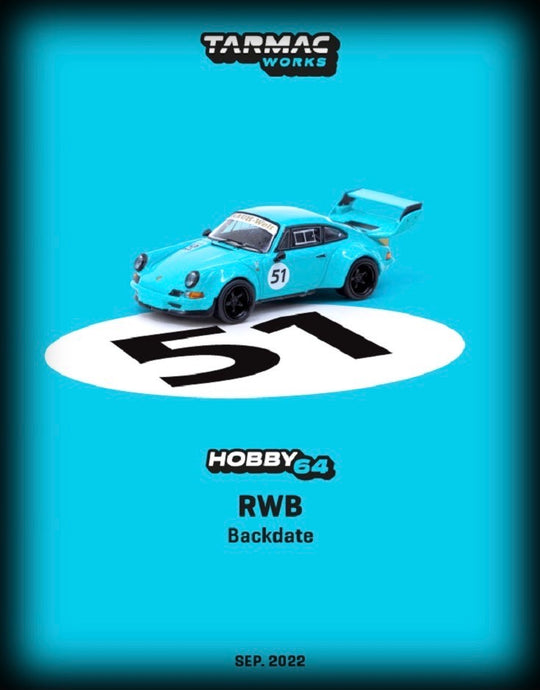 Porsche RWB Backdate Nr.51 TARMAC WORKS 1:64
