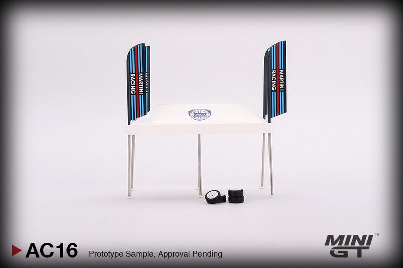 Load image into Gallery viewer, Martini Racing Paddock Service Tent MINI GT 1:64
