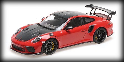 Laad de afbeelding in de Gallery-viewer, Porsche 911 (991.2) GT3 RS WEISSACH PACKAGE 2019 MINICHAMPS 1:18
