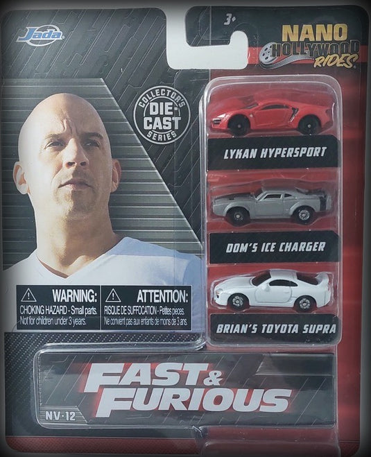 Fast & Furious Nano Hollywood Rides A 3-pack JADA 1:87