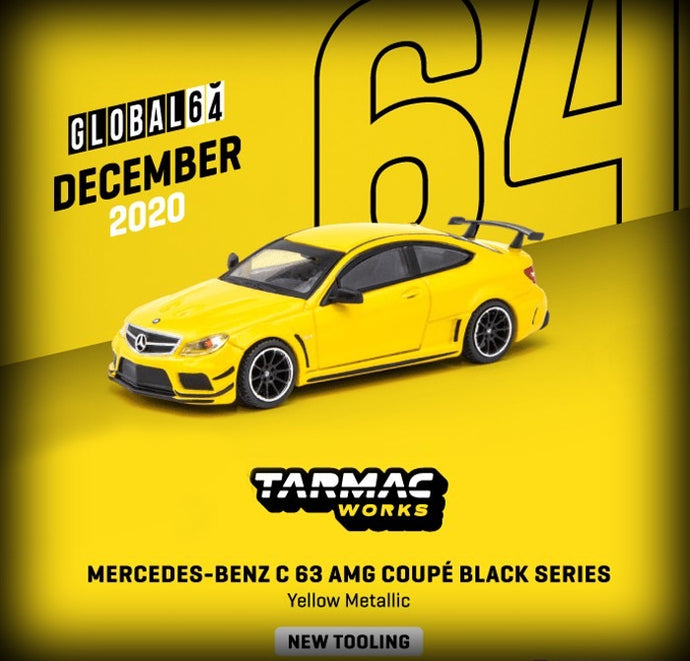 Mercedes-Benz C63 AMG Black Series TARMAC WORKS 1:64