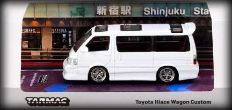 Toyota Hiace Wagon Custom (LIMITED EDITION 2544 pieces) TARMAC WORKS 1:64