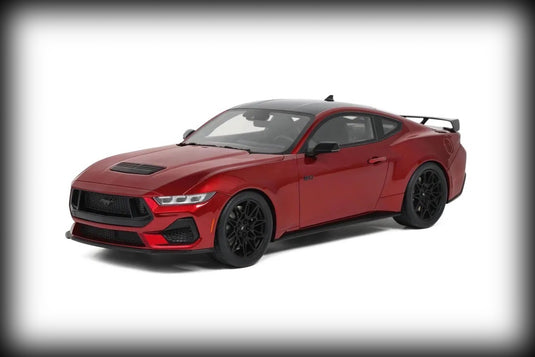 Ford MUSTANG GT 2024 (ROOD) GT SPIRIT 1:18