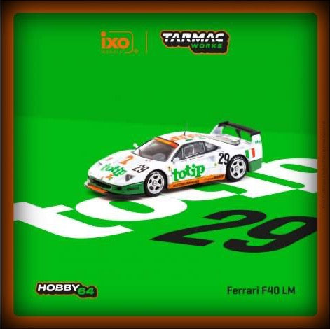 Ferrari F40 24H Le Mans 1994 TARMAC WORKS 1:64