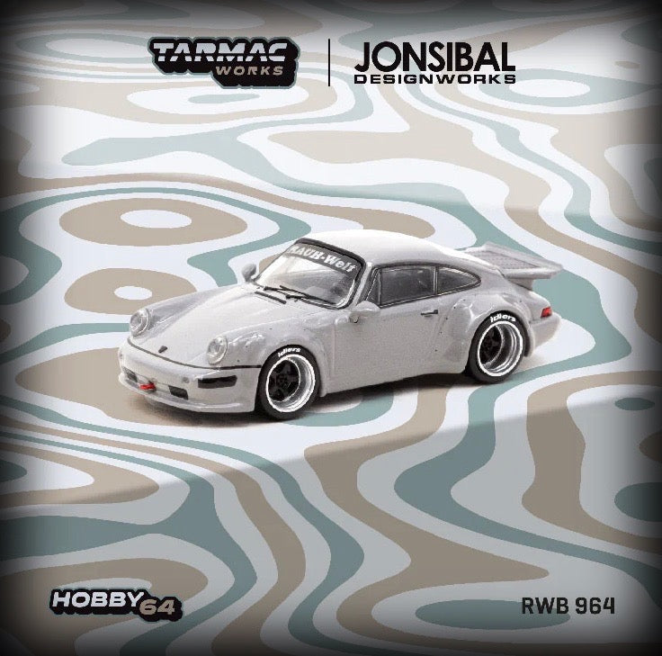 Chargez l&#39;image dans la visionneuse de la galerie, Porsche RWB 964 By Jon Sibal TARMAC WORKS 1:64
