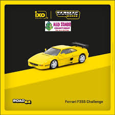 Chargez l'image dans la visionneuse de la galerie, Ferrari F355 CHALLENGE JAUNE TARMAC WORKS 1:64

