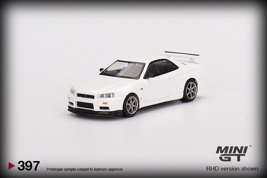 Nissan Skyline GT-R (R34) V-Spec N1 (RHD) MINI GT 1:64