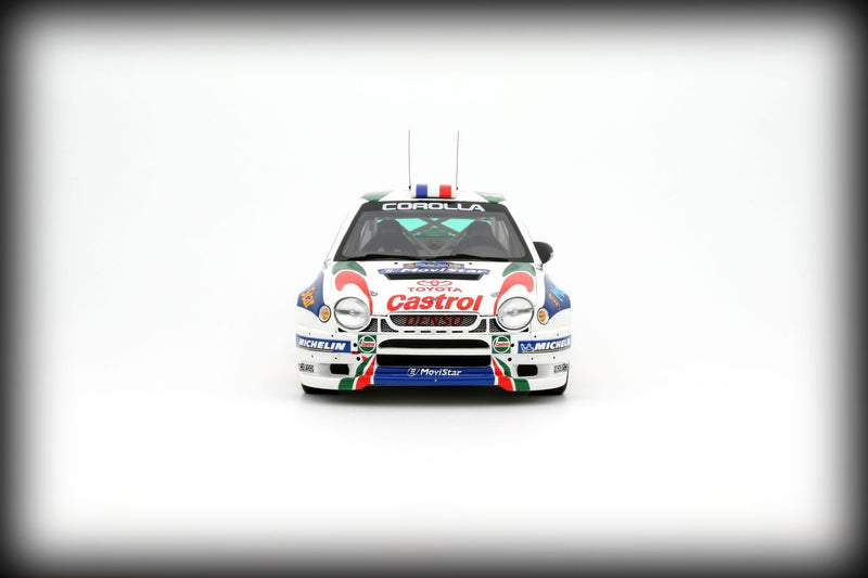 Load image into Gallery viewer, Toyota COROLLA WRC #9 D.AURIOL RALLYE CATALUNYA 1998 (WHITE) OTTOmobile 1:18
