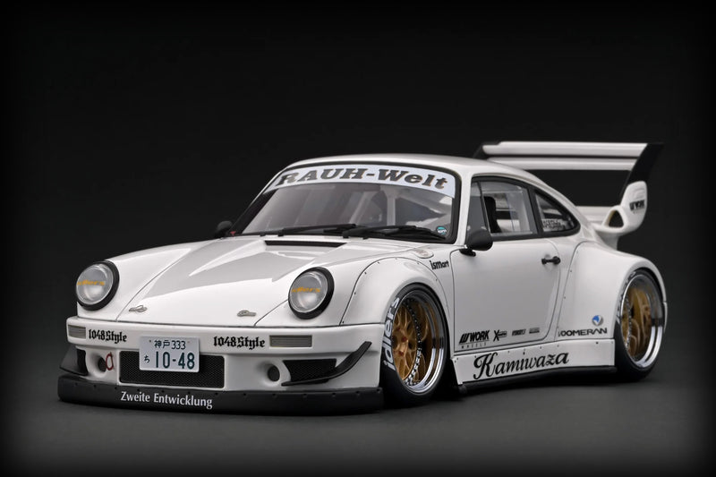 Chargez l&#39;image dans la visionneuse de la galerie, Porsche RWB 930 Blanc IGNITION MODEL 1:18
