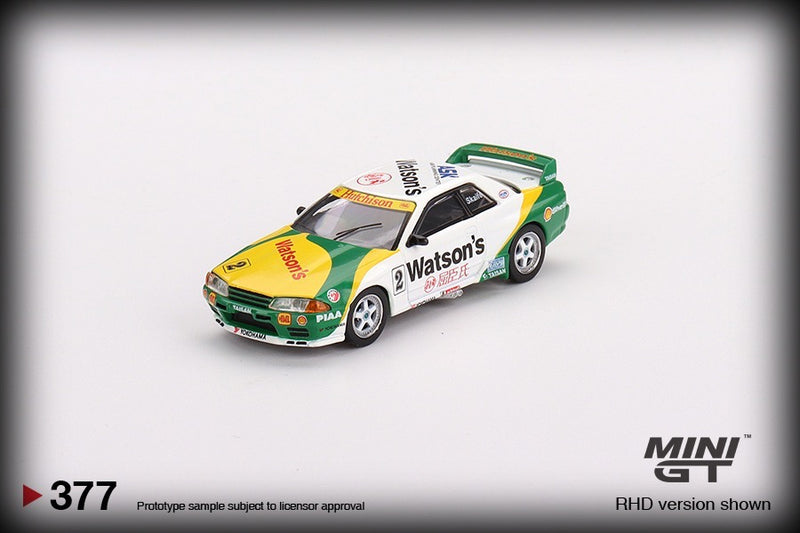 Chargez l&#39;image dans la visionneuse de la galerie, Nissan Skyline GT-R R32 Gr. A #2 1991 GP Macau (RHD) MINI GT 1:64
