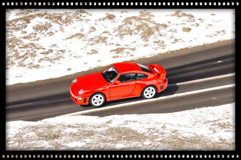 Load image into Gallery viewer, Porsche RUF CTR2 1995 Red PARA64 1:64
