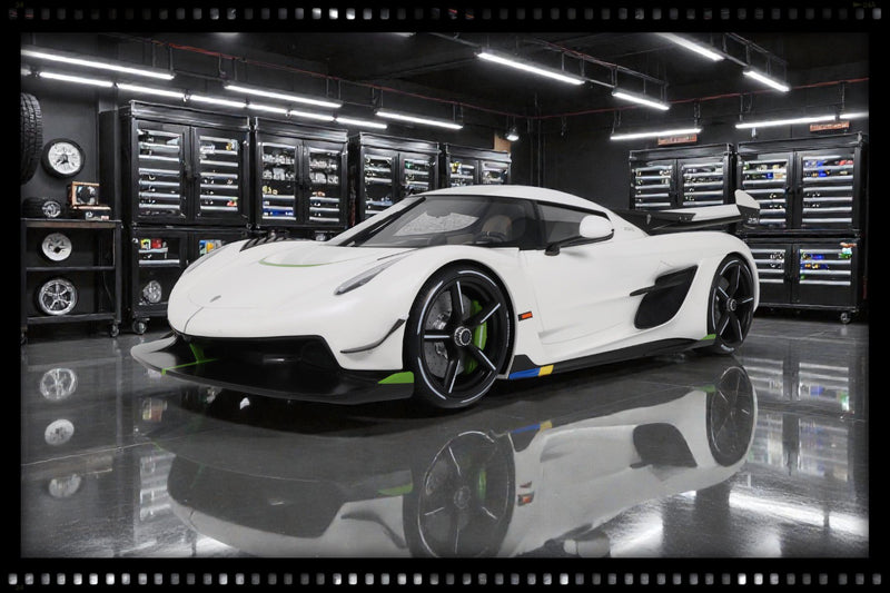 Load image into Gallery viewer, Koenigsegg JESKO WHITE 2019 GT SPIRIT 1:8
