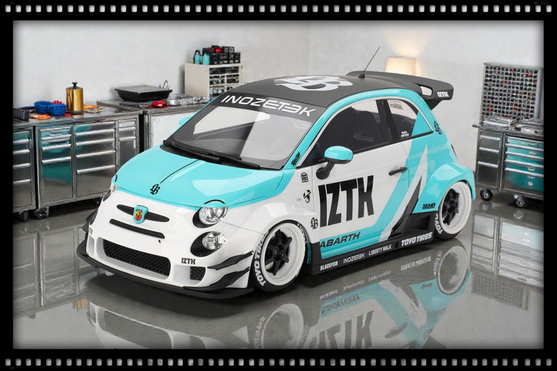 Load image into Gallery viewer, FIAT 595 ABARTH LB-WORKS X ABAS WORKS IZTK 2024 TOP SPEED 1:18
