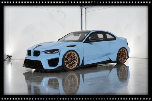BMW M2 KHYZYL SALEEM BLAUW 2025 GT SPIRIT 1:18