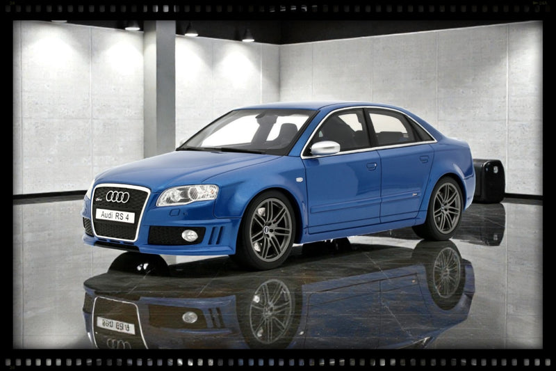 Load image into Gallery viewer, AUDI RS 4 B7 SEDAN SPRINT BLUE 2007 OTTOmobile 1:18
