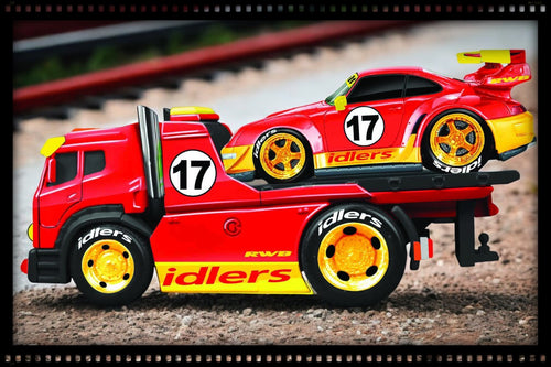 Jdm FLATBED + RWB 911 993 1995 Nr.10 MAISTO 1:64