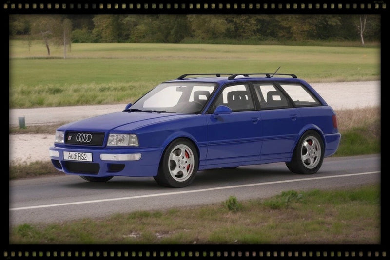 Load image into Gallery viewer, Audi AVANT RS2 1994 (BLUE) OTTOmobile 1:12
