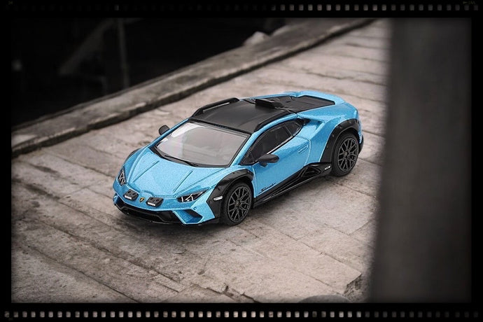 Lamborghini HURACÁN STERRATO BLEU 2024 (LHD) MINI GT 1:64