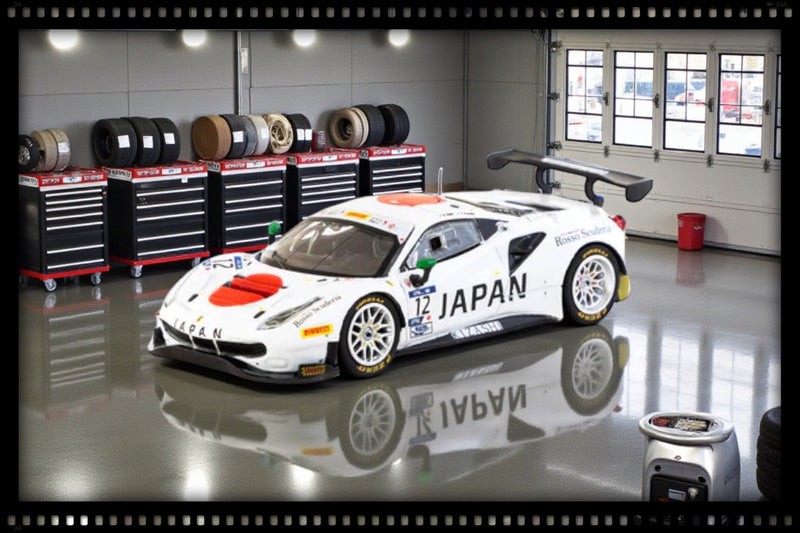 Load image into Gallery viewer, Ferrari 488 GT3 FIA GT NATIONS CUP 2018 TARMAC WORKS 1:64
