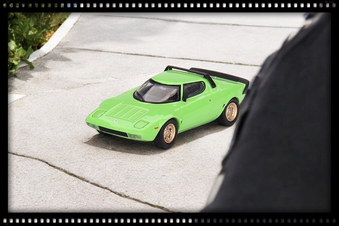 Lancia Stratos HF Stradale Green (LHD) MINI GT 1:64