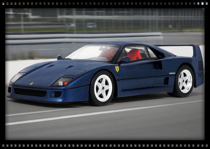 Ferrari F40 BLAUW GT SPIRIT 1:18