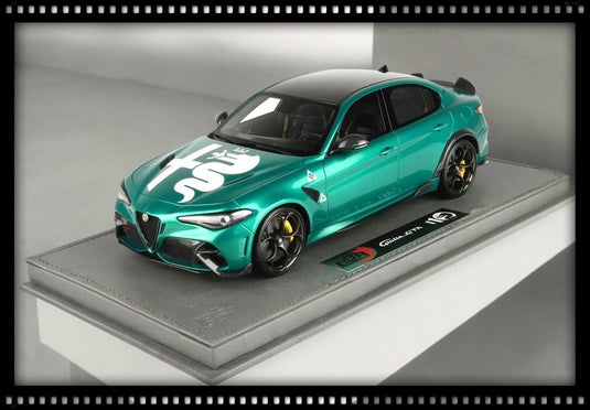 1:18 BBR ALFA Romeo Giulia Gtam Verde Montreal / Red Freins - Limitée 1:18 BBR ALFA Romeo Giulia Gtam Verde Montreal / Red Freins - Limitée